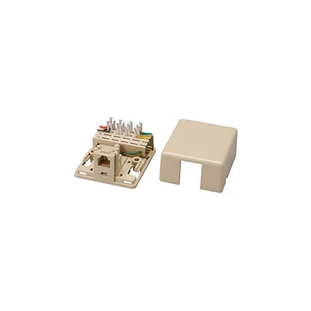 Allen Tel Modular Surface IDC Jack-66 Type with Shorting Bars AT625A3-8SB